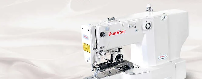 Sunstar SPS/B-B1201M/H Direct Drive Programlanabilir Elektronik Kuş Gözü Punteriz Makinası — görsel 2