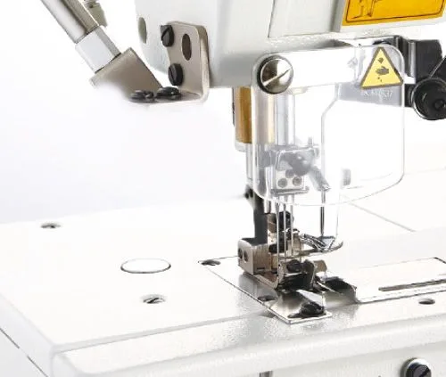 Siruba F007KD-W122-356/FHA-UTG Dırect Drıve Otomatik İplik Kesmeli Havalı Elektronik Etek Reçme Makinası — görsel 2