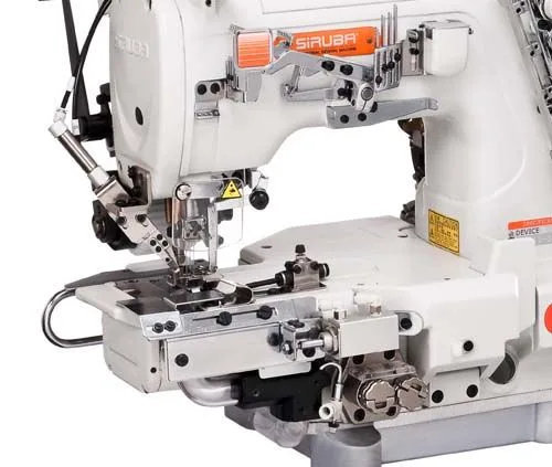 Siruba C007KD Direct Drive Elektronik Burunlu Çekicili Soldan Bıçak Regulalı Reçme Makinası — görsel 2