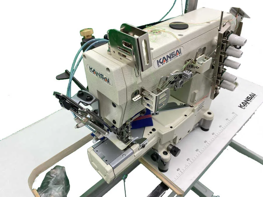 Kansai RX-9803P/UTC Burunlu Merdaneli İplik Kesicili Reçme Makinası — görsel 2