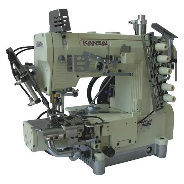 Kansai Special RX-9803A-LK/UTC Soldan Bıçaklı Havalı İplik Kesicili Burunlu Reçme Makinası — görsel 3