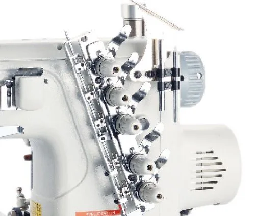 Siruba F007KD-W122-356/FHA-UTG Dırect Drıve Otomatik İplik Kesmeli Havalı Elektronik Etek Reçme Makinası — görsel 3