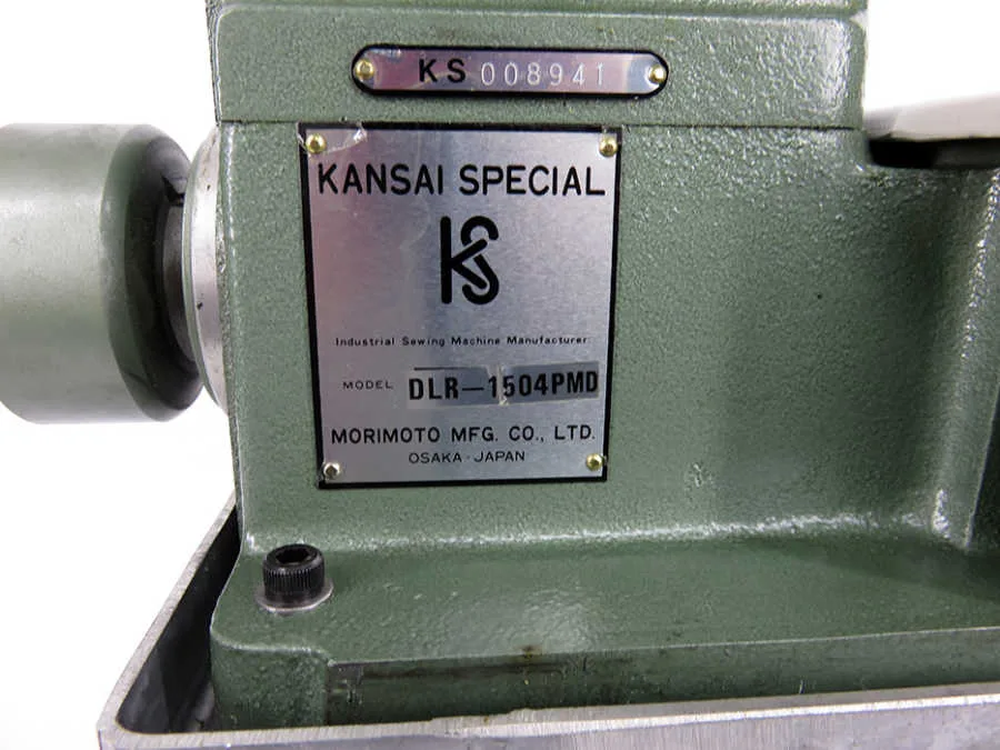 Kansai Special DLR-1504PMD Çektirmeli Merdaneli Çapraz 4 iğne Lastik Makinası — görsel 3