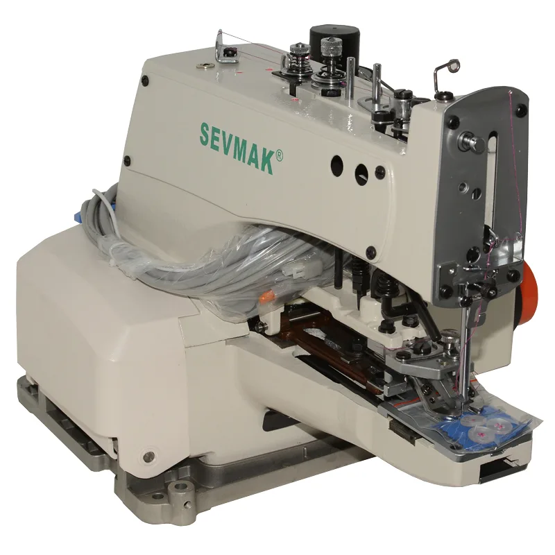 Sevmak SK-1377D Kafadan Motorlu Düğme Makinası — görsel 3