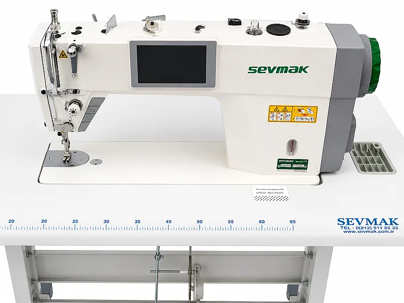 Sevmak SK-2025DAS Full Dijital Akıllı Sistemli, Dokunmatik Panelli, Direct Drive Düz Dikiş Makinası — görsel 3