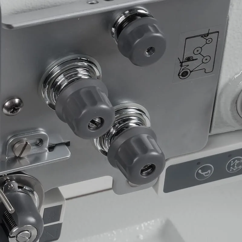 Typical TW1-898L14-D2T5 Direct Drive İplik Kesicili 3’lü Transport Sistemli Çift Papuç Deri Dikiş Makinası — görsel 3