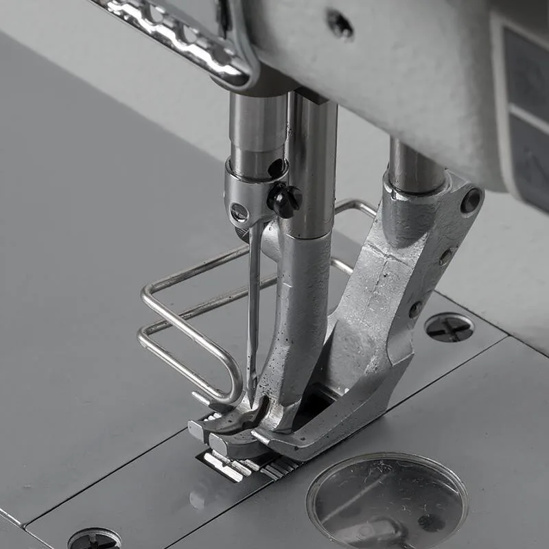 Typical TW1-898L14-D2T5 Direct Drive İplik Kesicili 3’lü Transport Sistemli Çift Papuç Deri Dikiş Makinası — görsel 4