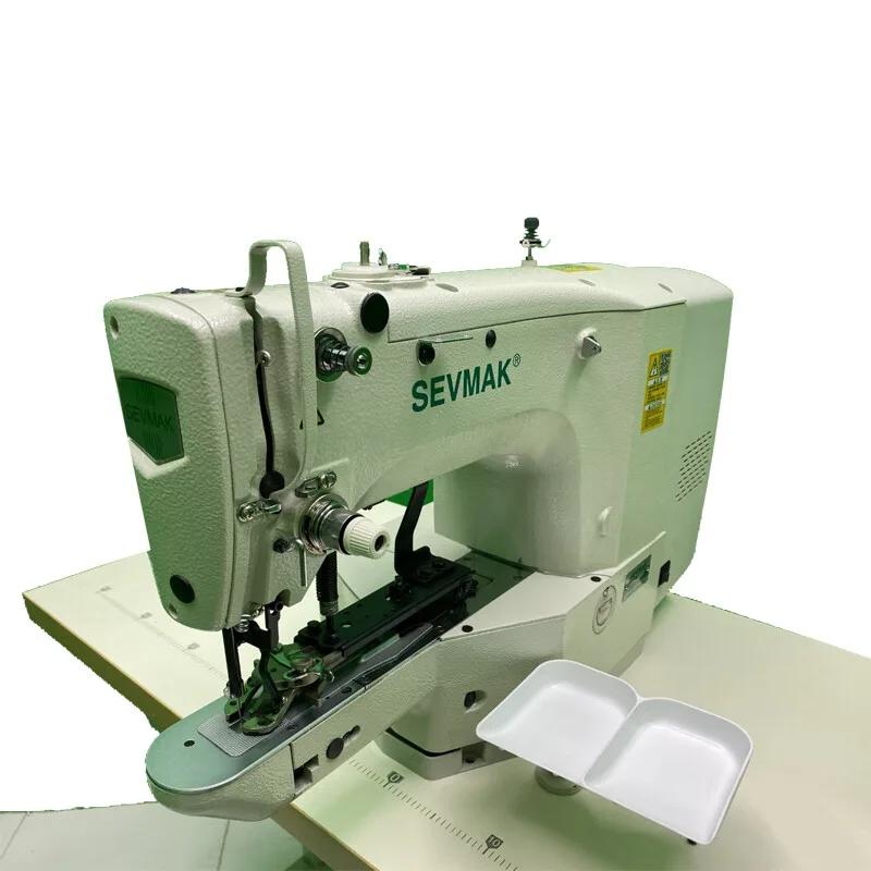 Sevmak SK-1903D Elektronik Programlı Kilit Dikiş Düğme Makinası — görsel 5