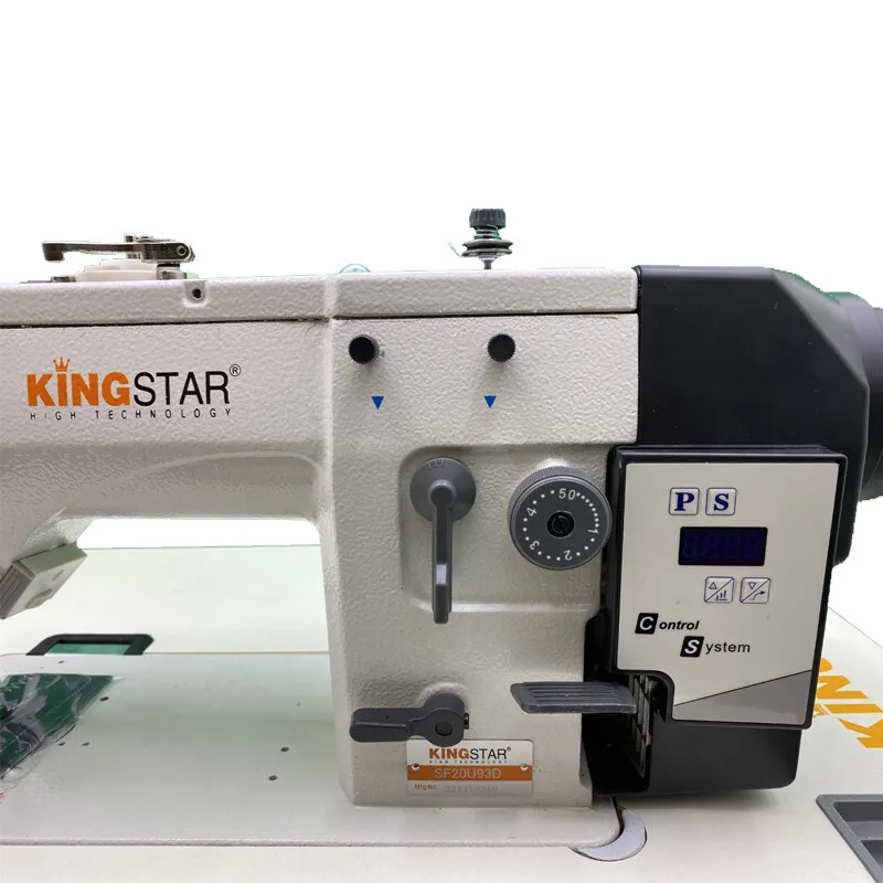 Kingstar SF-20U93D Kafadan Motorlu Tam Yağlı Zikzak Makinası 12 mm — görsel 5