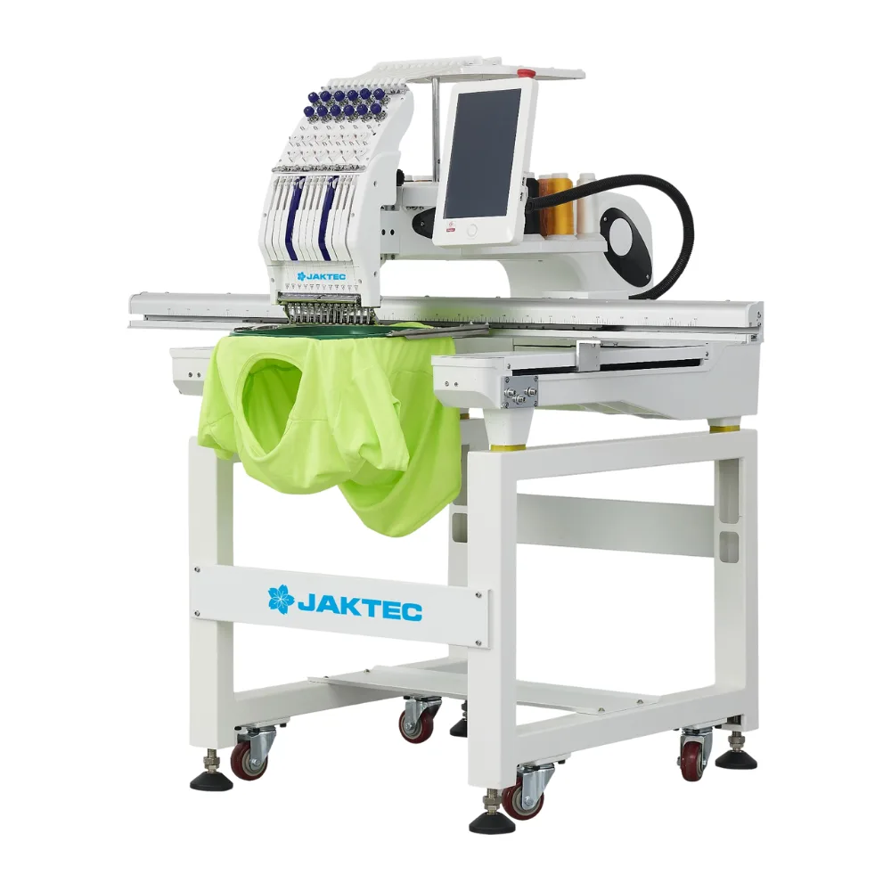 JAKTEC 12 İğne Tek Kafa 120x50cm Nakış Makinesi