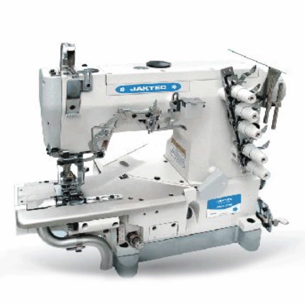 JAKTEC 664DD Soldan Bıçaklı Otomatik Reçme Dikiş Makinesi