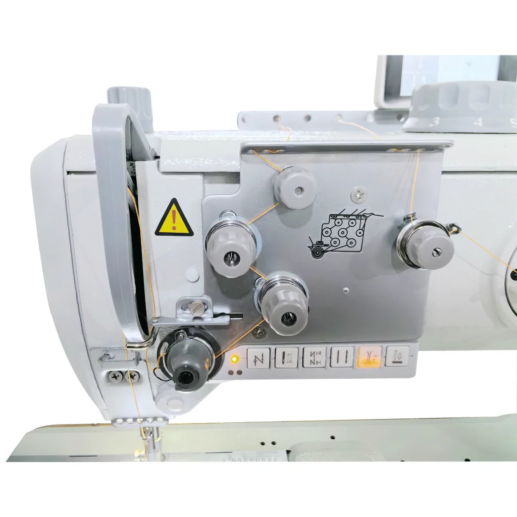 JAKTEC 867 Otomatik Çift Pabuç Tek İğne Deri Dikiş Makinesi — görsel 4