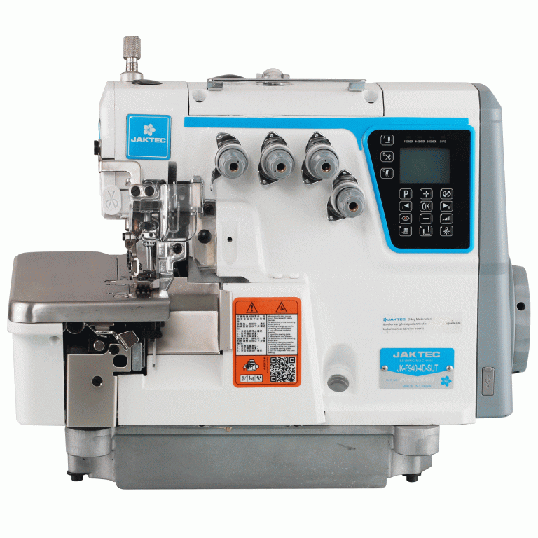 JAKTEC F940 4 İp Elektrikli Otomatik Overlok Makinesi