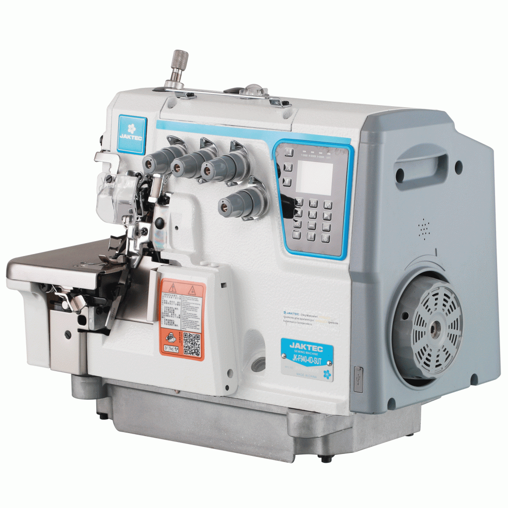 JAKTEC F940 4 İp Elektrikli Otomatik Overlok Makinesi — görsel 2