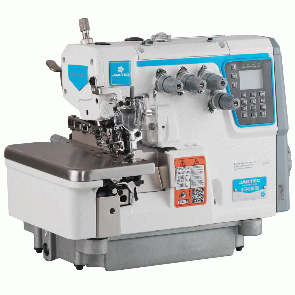 JAKTEC F940 4 İp Elektrikli Otomatik Overlok Makinesi — görsel 3