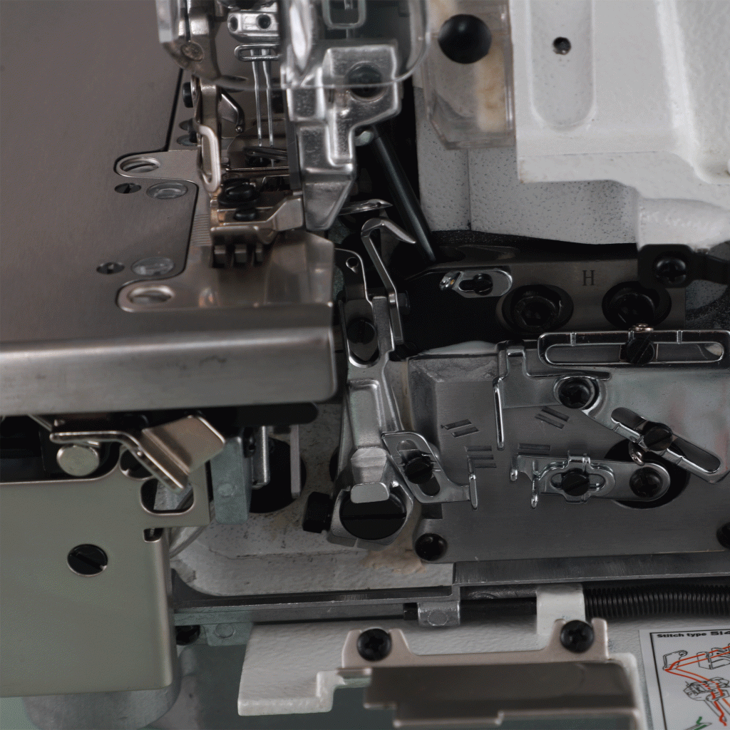 JAKTEC F940 4 İp Elektrikli Otomatik Overlok Makinesi — görsel 6