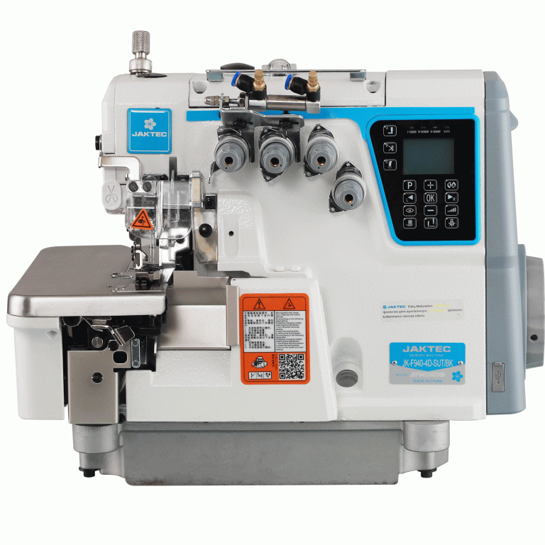 JAKTEC F940 4 İp Kıstırmalı Elektrikli Otomatik Overlok Makinesi