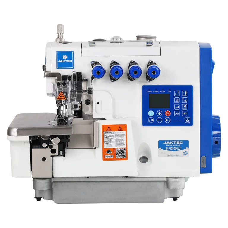 JAKTEC F950 5 İp Kot Elektrikli Otomatik Overlok Makinesi