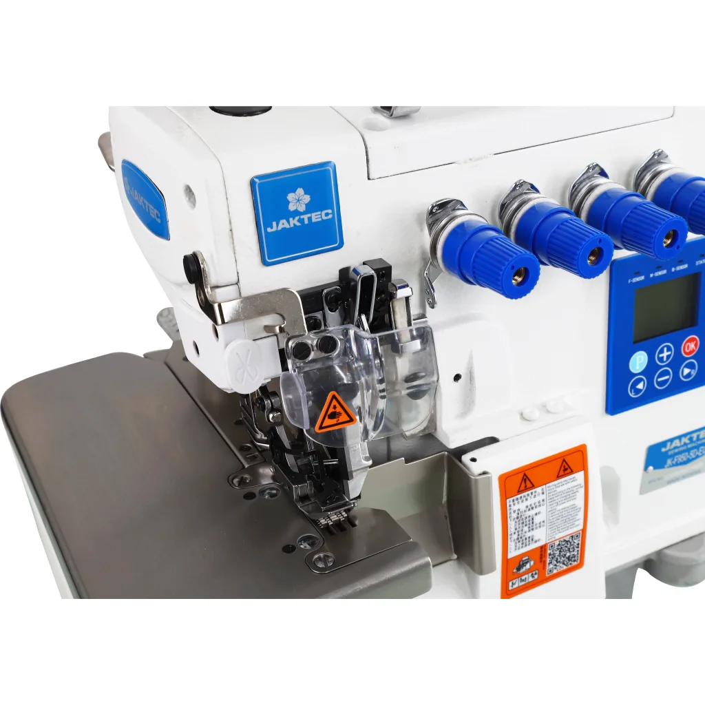 JAKTEC F950 5 İp Kot Elektrikli Otomatik Overlok Makinesi — görsel 4