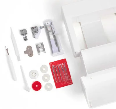 Singer C430 Professional Elektronik Dikiş Makinesi ve Singer S0105 Overlok Makinesi Avantajlı Paket — görsel 4