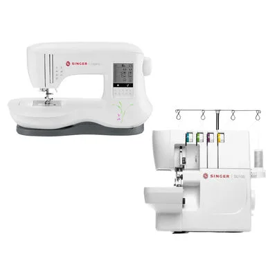 Singer Legacy C440 Elektronik Dikiş Makinesi ve Singer S0105 Overlok Makinesi Avantajlı Paket