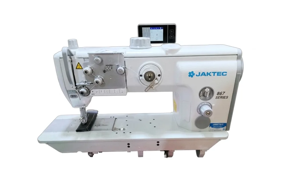 JAKTEC ÇİFT PABUÇ OTOMATİK – TEK İĞNE – SPOR DİKİŞ