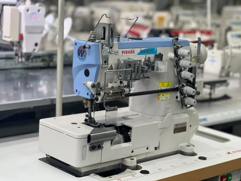 PEGASUS W500PC İkinci el Sağdan Bıçaklı Dantel Reçme Makinası