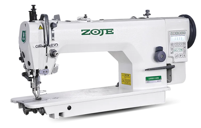 ZOJE D.Drıve İplik Kesmeli ALT-ÜST Beslemeli Düz Makina 10MM (Çift Papuç)