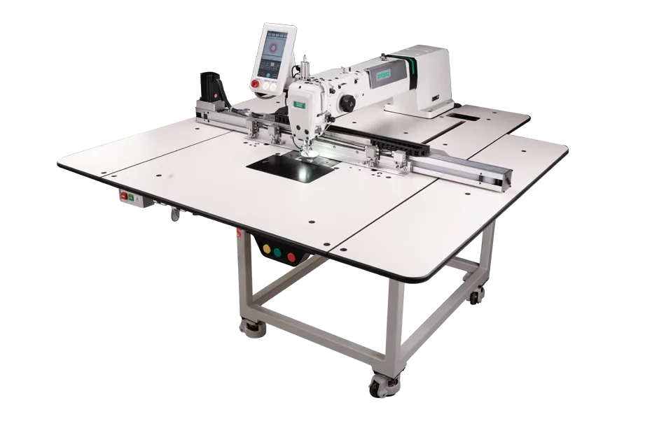 ZOJE Green Seri Orta Kalın Materyal Şablonlu Desen İşleme Makinesi (100cm*50cm) Lcd Ekran — görsel 1