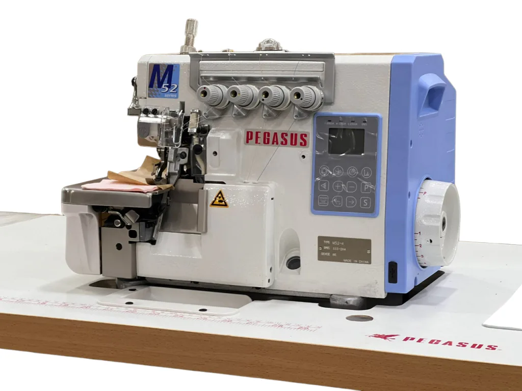 PEGASUS Elektirikli Otomatik 4 İplik Overlok Makinası — görsel 2