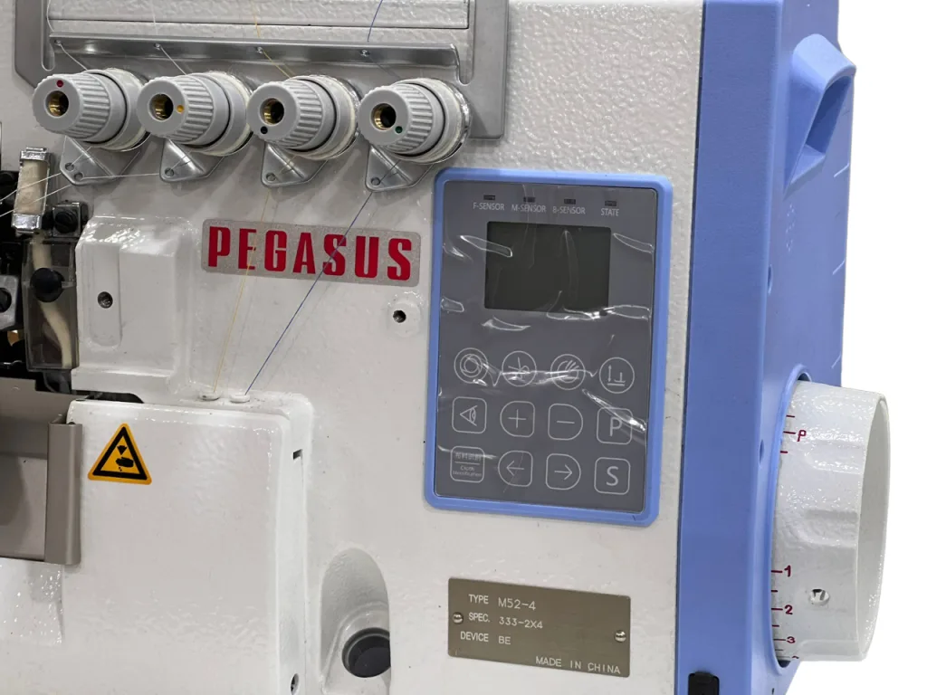 PEGASUS Elektirikli Otomatik 4 İplik Overlok Makinası — görsel 3
