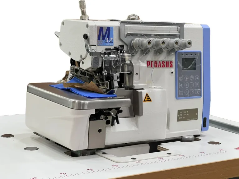 PEGASUS Elektirikli Otomatik 5 İplik Overlok Makinası
