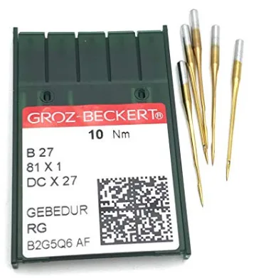GROZ-BECKERT DC 27 GROZ BECKERT GEBEDUR ALTIN UÇLU 1PAKET (10 ADET İĞN…