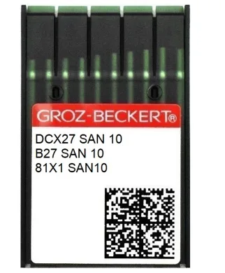 GROZ-BECKERT DC 27 GROZ BECKERT SAN10 XS 1PAKET (10 ADET İĞNE)
