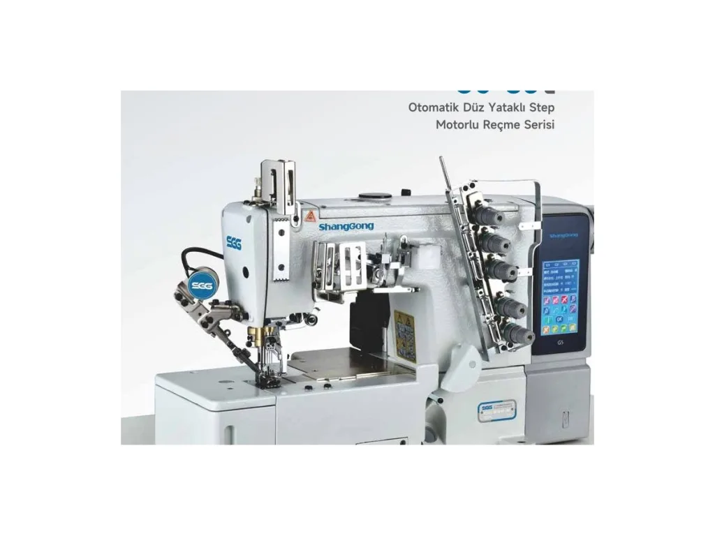 ShangGong G5-S3-01-356 / G5-S3-02-356 / G5-S3-02DN-356 Otomatik Step Motorlu Düz Yataklı Reçme Makinesi