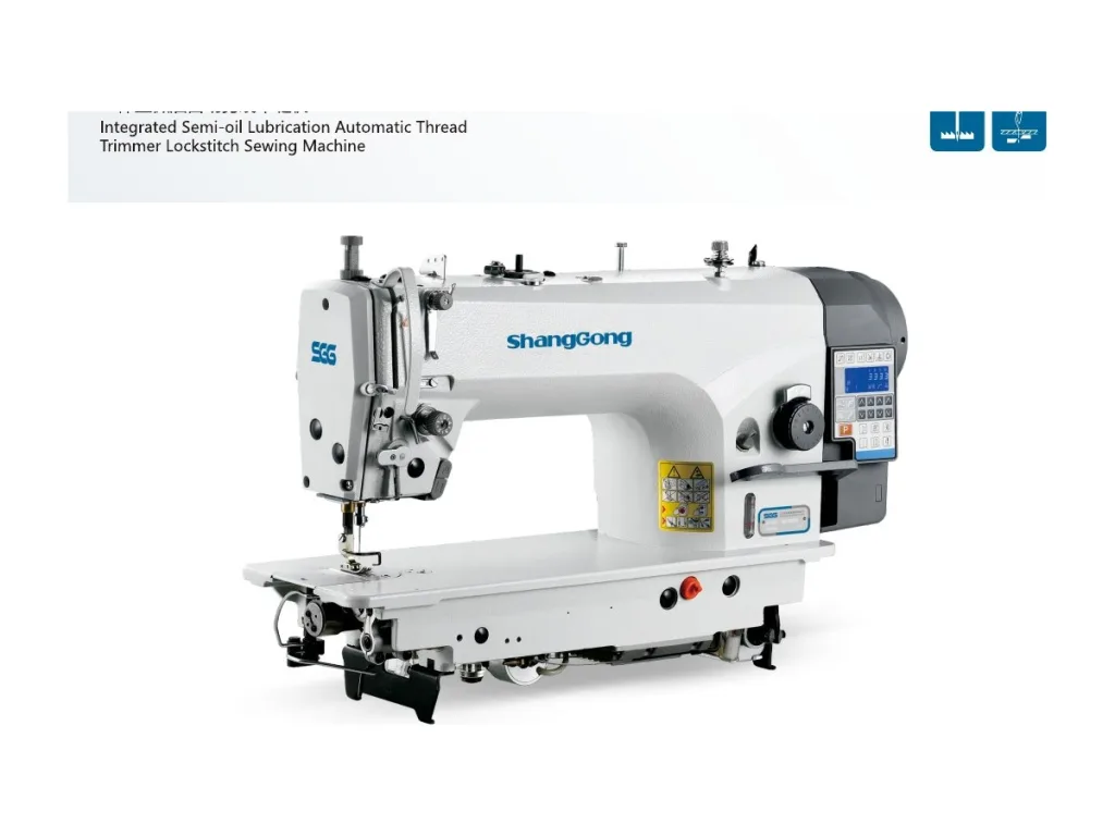 ShangGong GC 951E3 / GC 952E3 Yarı Kuru Otomatik İplik Kesmeli Düz Dikiş Makinesi