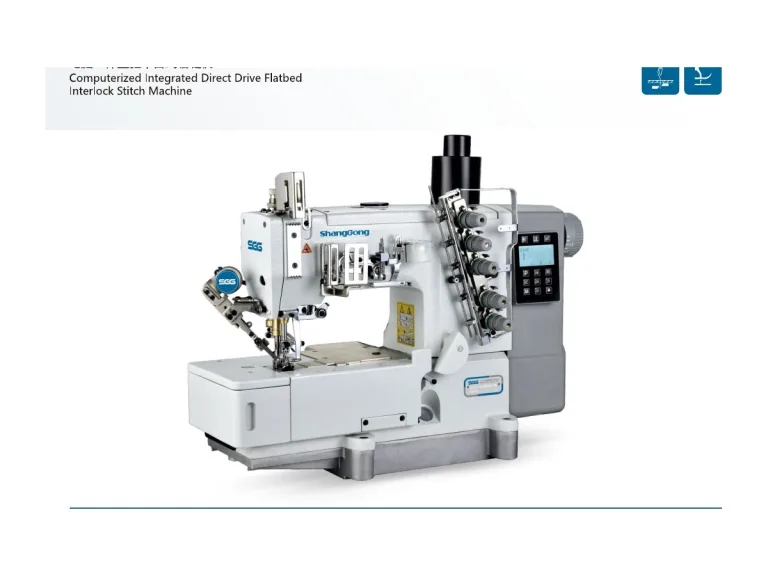 ShangGong GK 562AE3-01-356 Bilgisayarlı Direct Drive Düz Yataklı Reçme Makinesi