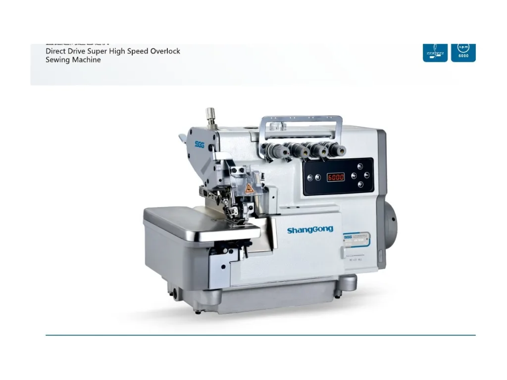 ShangGong GN 7810B Direct Drive Yüksek Hızlı Overlok Makinesi