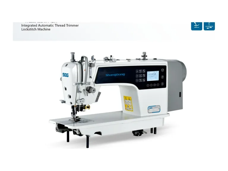 ShangGong S4-K / S4-QB Entegre Otomatik İplik Kesmeli Düz Dikiş Makinesi