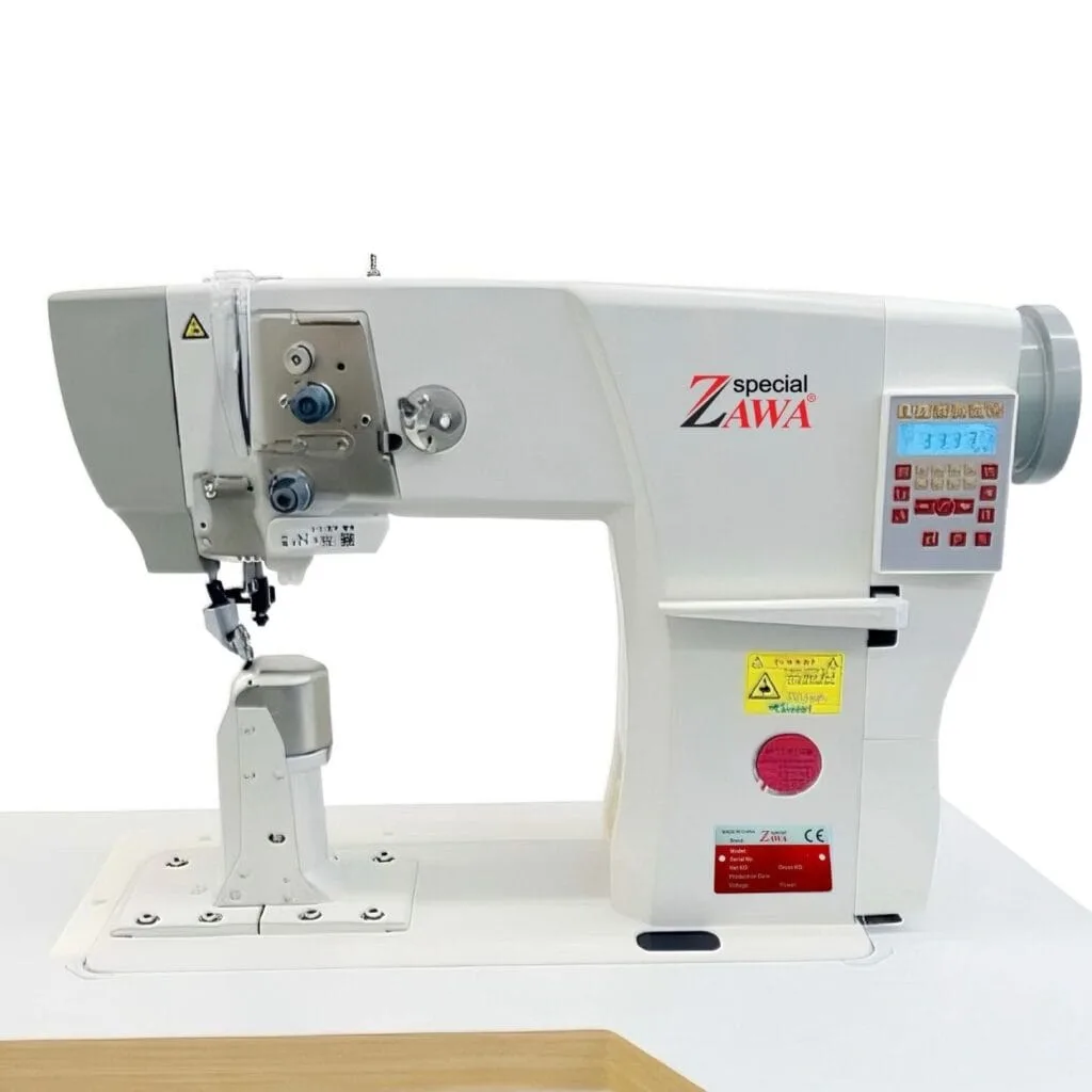 Tam Otomatik Çift İğne Rodalı Saya Deri Dikiş Makinesi ZW-792